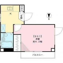 尾久駅 徒歩10分 2階の物件間取画像